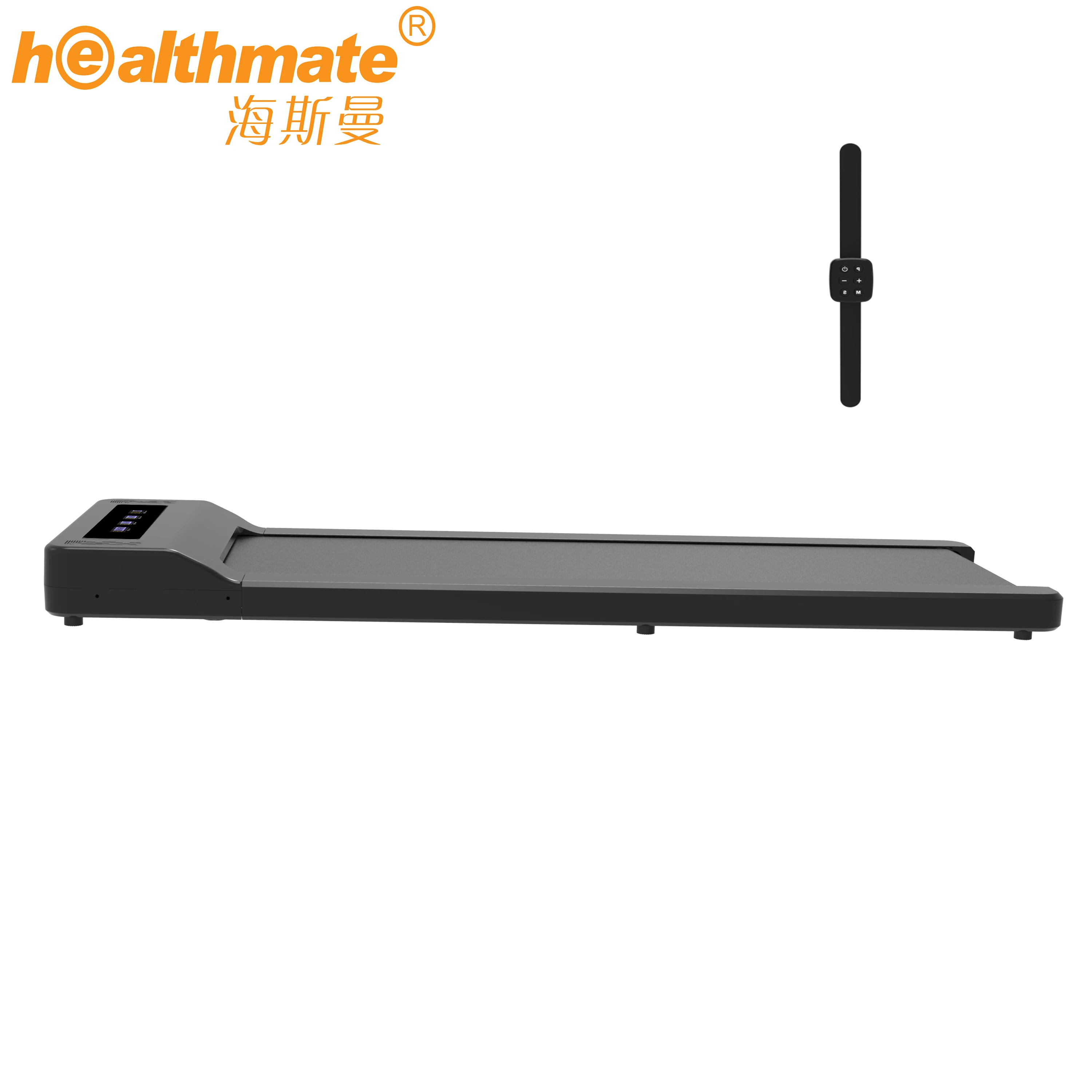 CE  Red Home Use  walking treadmill pad  motorized automatic equipment under desk treadmill with Bluetooth music