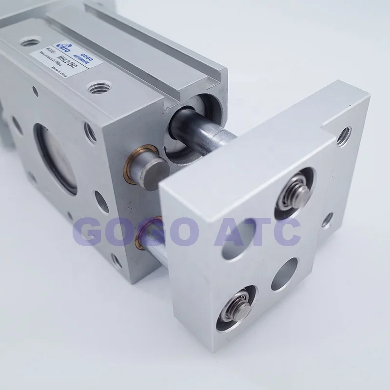 GOGO High quality double acting pneumatic gripper wide type MHL2-32D SMC type Parallel style air gripper