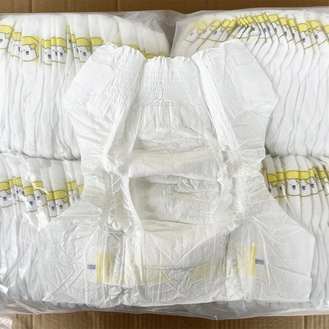 wholesale premium quality bales cute baby diaper factory rejected diapers/nappies xxxl size baby diapers China