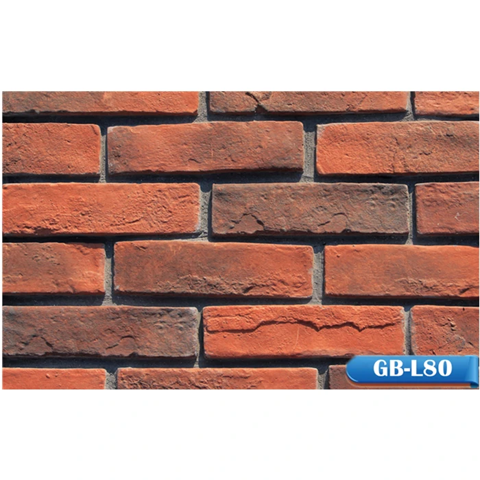 Берик GB-L33 лучшие продажи Красный продажа наружной облицовки из искусственного камня черного цвета изготовленные тонкостенные подшипники плитка под