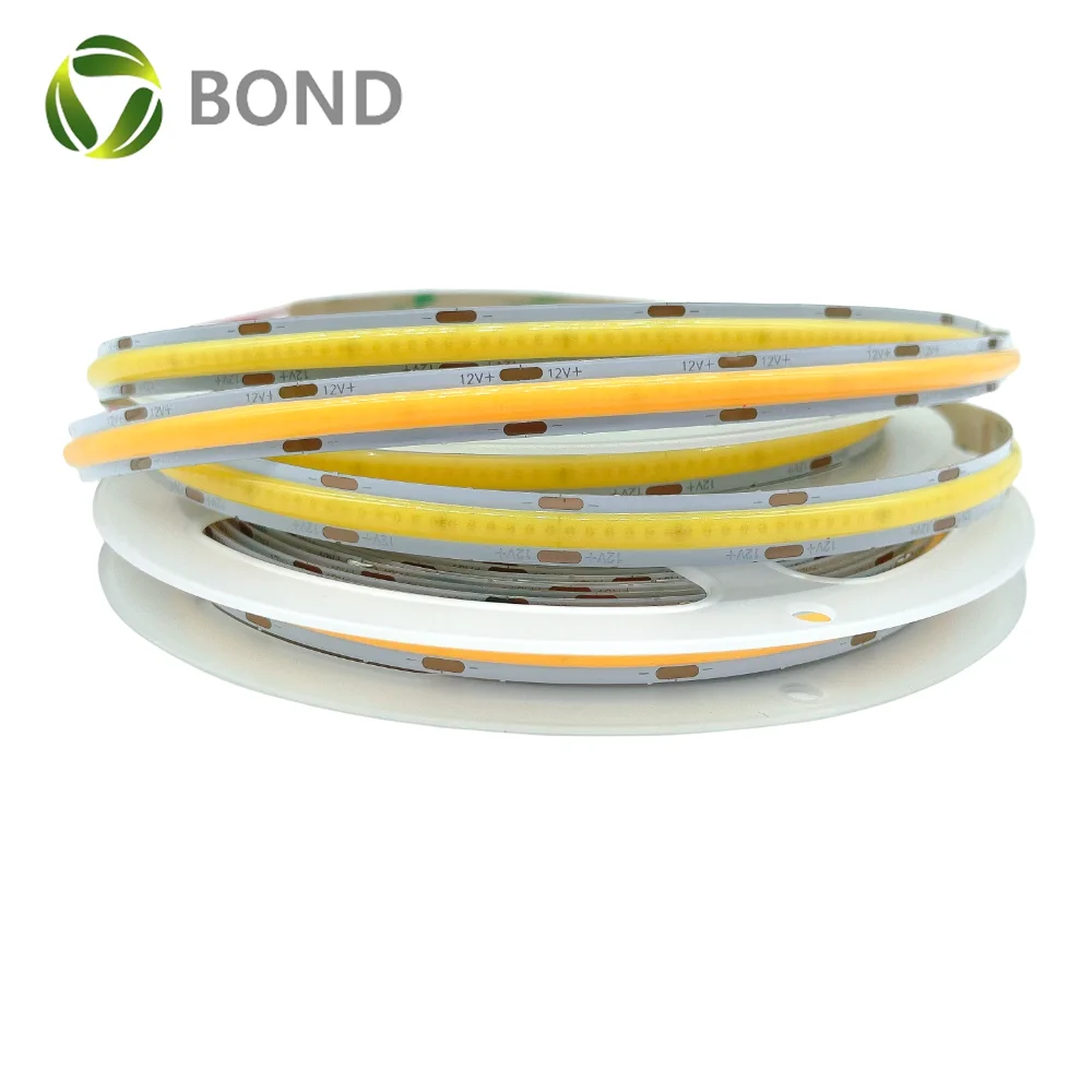 Chasing Running 720led Black Pcb Cob Rgbic Led Tape 12v 24v App Control Smart Rgb Cob Led Strip Light For Home Room Decor
