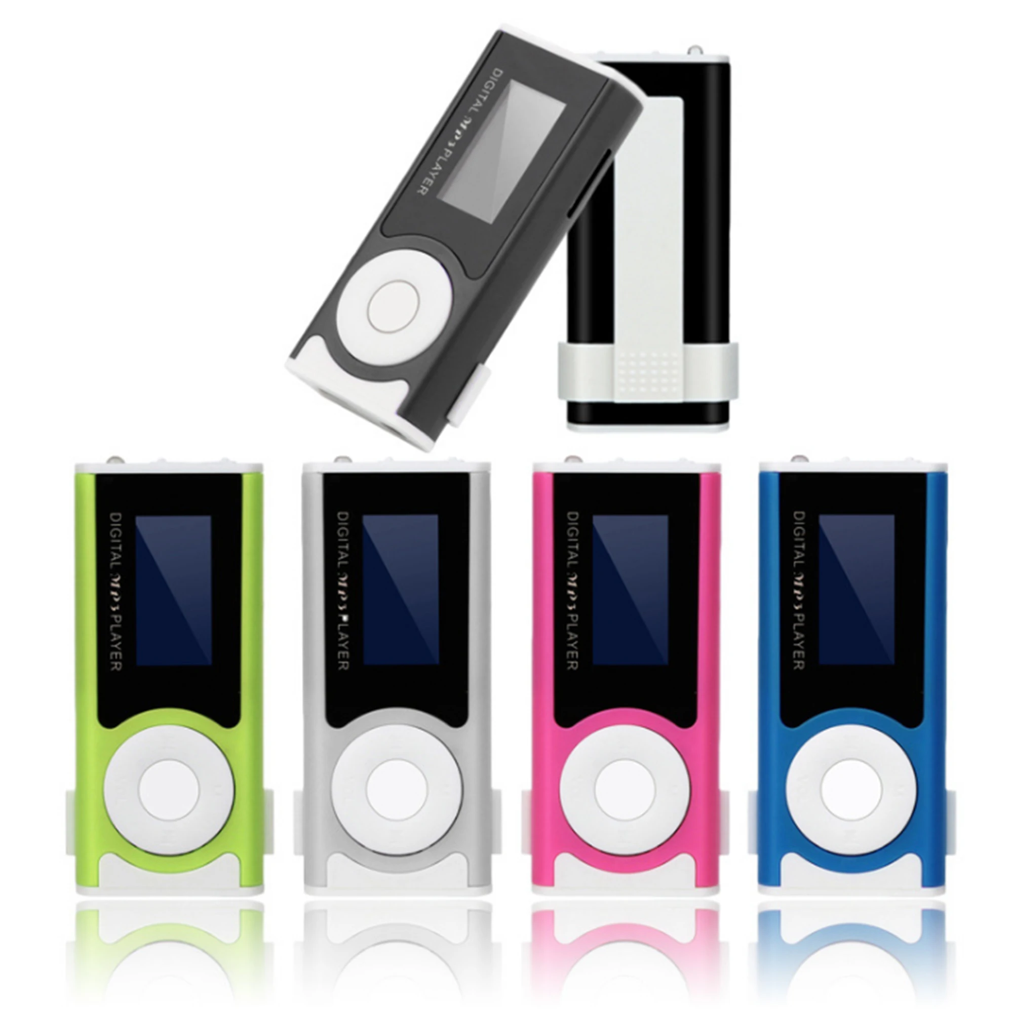  Running Sport Mini Mp3 Player Module With Screen Metal Shell Fashion