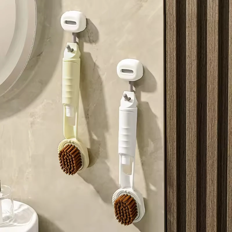 Wholesale Household Plastic Small Laundry Clothes Cleaner Brush Soft Bristle Shoe Washing Brush