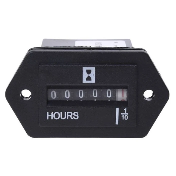 Промышленный счетчик часов с 6 цифрами, счетчик часов