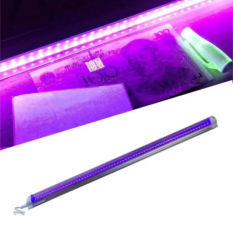 High Quality 395nm 365nm 270nm 275nm Integrated T8 LED UV Light 18w 24w 36w uvc led tube t8 ozone glass cover uvc light bulb