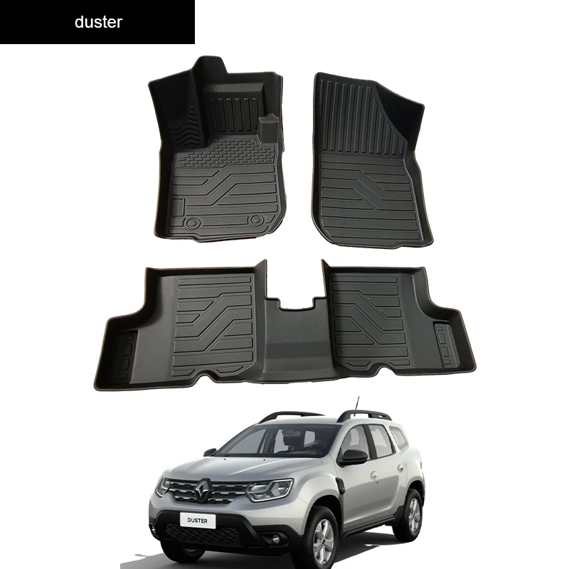 Professional Manufacture Customized Leather Tpe Car Floor Mat Carpets for Duster