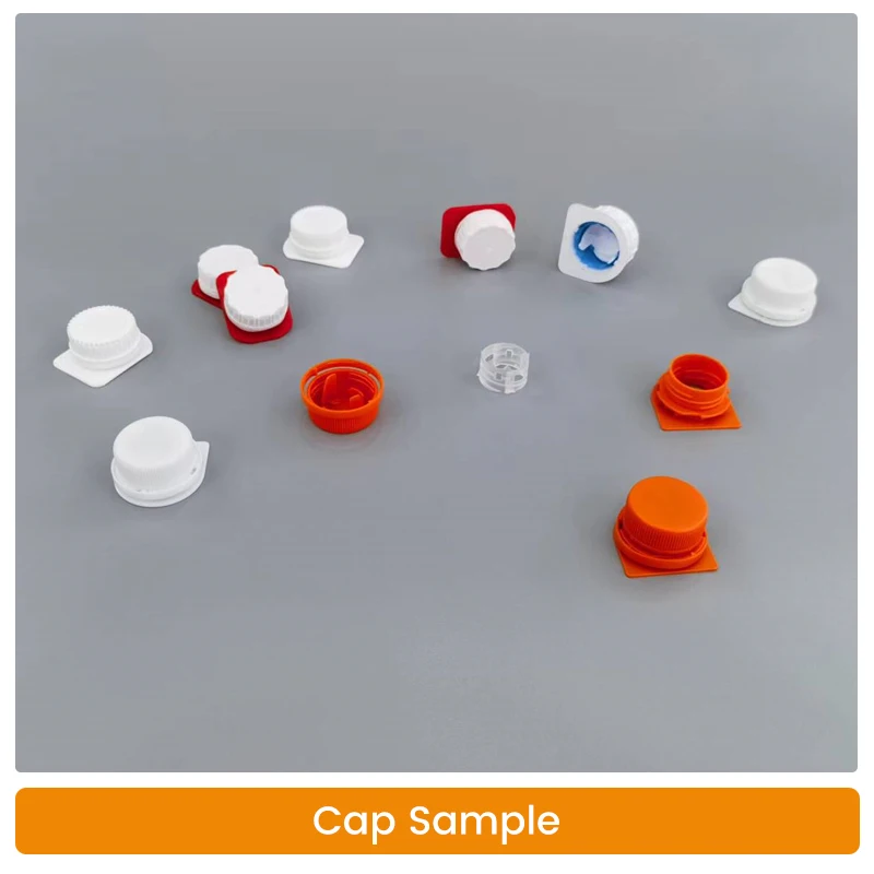 FURI 4 parts syringe lotion pump sprayer pump cap spring cap assembly machine