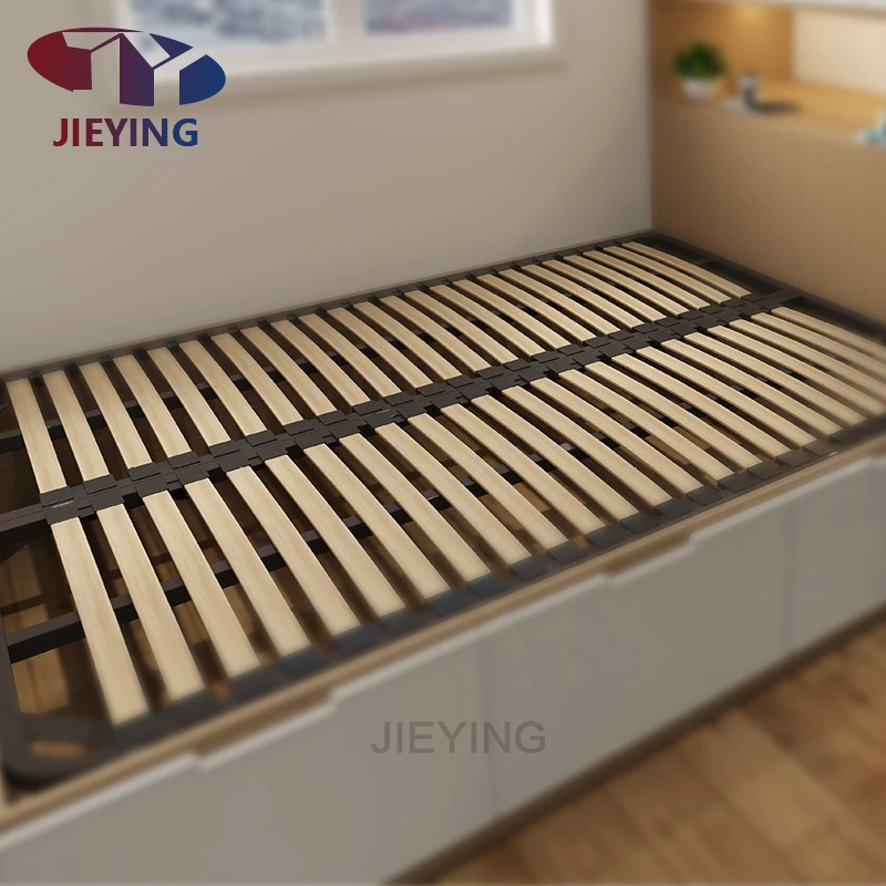 Jieying Factory Direct Sale Furniture Hardware Space Saving Bed Frame with Bed Lifter Mechanism