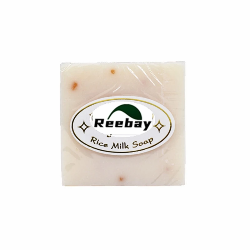 Thailand custom logo rice milk gluta collagen soap thailand Rice Milk Jam Soap 60g Handmade beauty rice milk soap for pimple