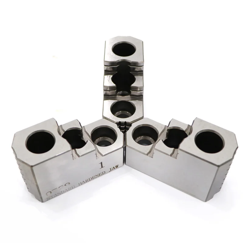 5 Inch Standard Jaw Steel Pneumatic Chuck 3 Jaw Hard Jaw For lathe chuck