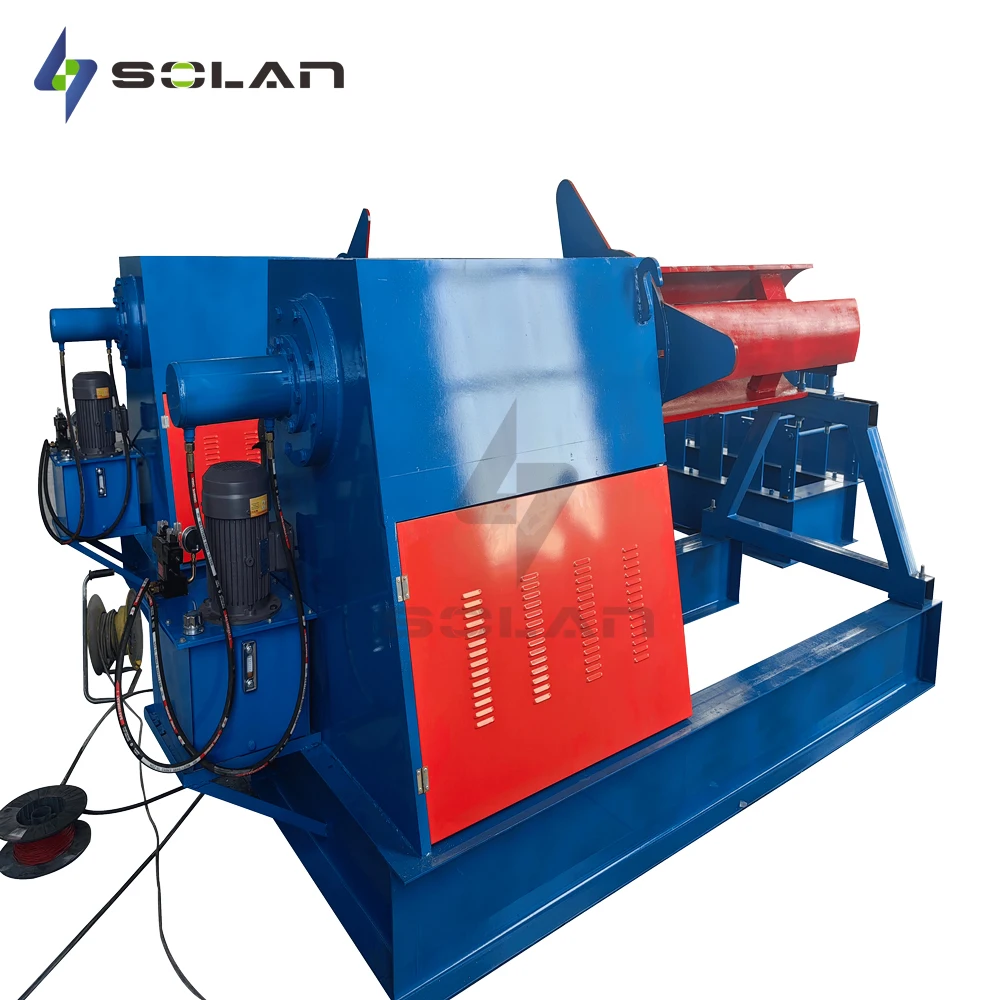 Hot Selling 5T Hydraulic Decoiler Steel Sheet Roll Forming Machine New Used Condition Core PLC Construction Manufacturing