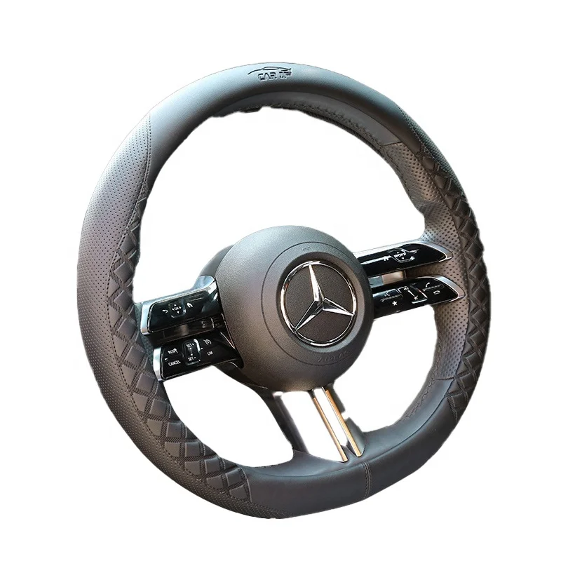 Ultra-Thin Four Seasons General Wear-Resistant Business Steering Wheel Cover Fit Car Interior Supplies