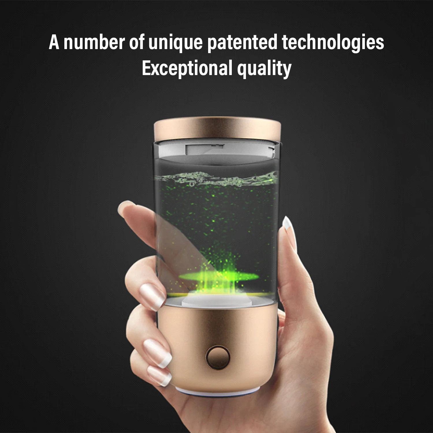 High Quality 300ml Hydrogen Generator Water Cup Lightweight Portable Cars Household Use Battery Hot Selling Product Cheap Price