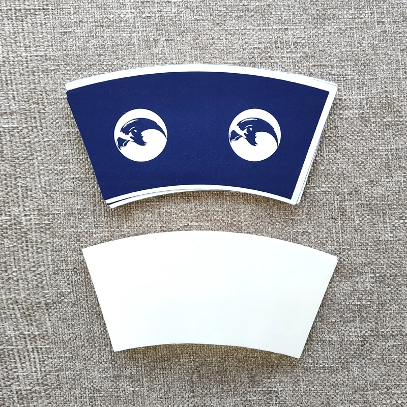 Coated Sheets Bulk Raw Material Event Tea Paper Cup Fan Biodegradable Printed PE Packaging Food Gravure Printing Beverage Accept