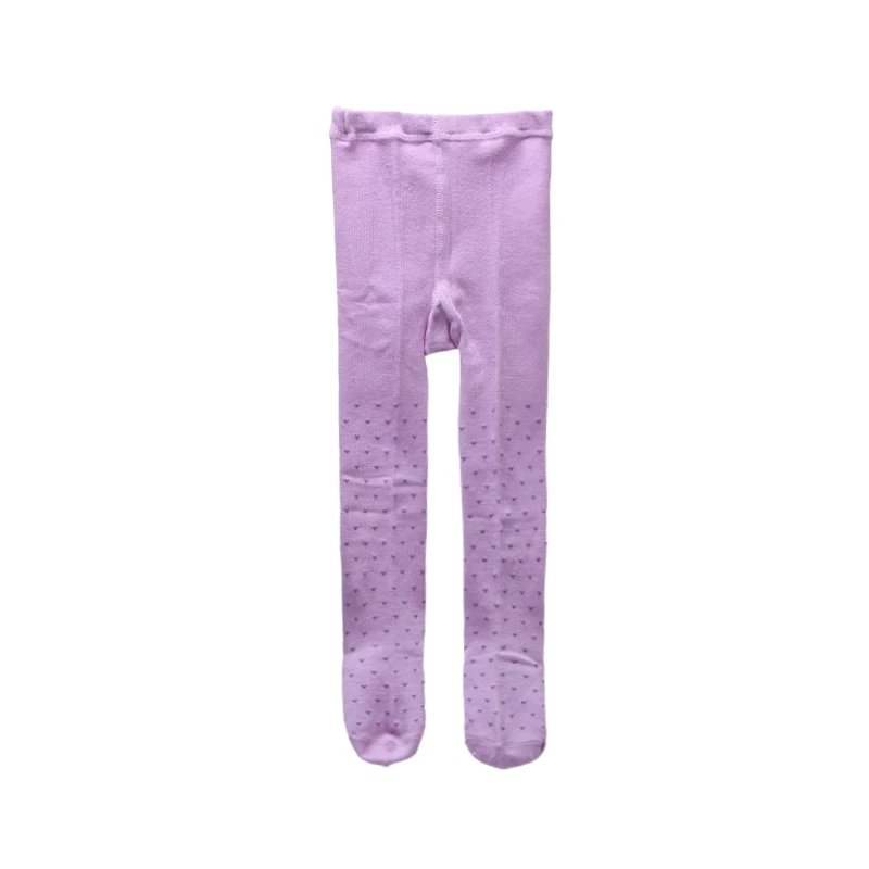 
Wholesale Many Colors Vintage Kids Fall Plain Color Soft Knitted Cotton Stretchy Baby Girl Pantyhose 