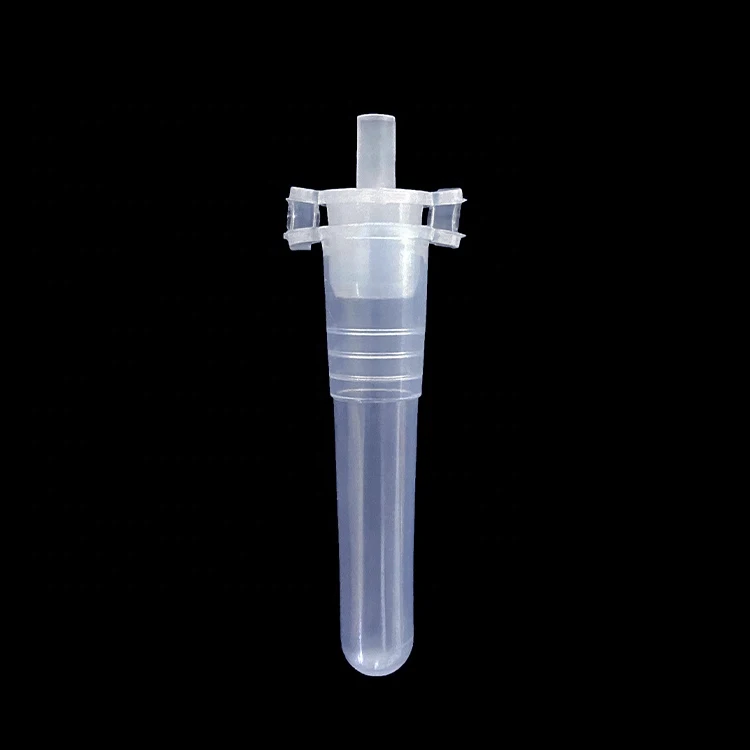 3ml Lab Plastic Antigen Extraction Tube Buffer Dropper With Filter Tube Cap