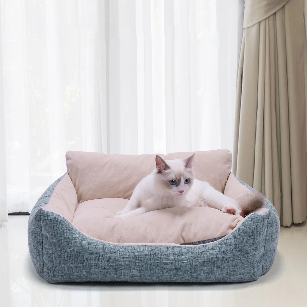 double sided multi-purpose Plush Pet Bed dog Nest dogs cushion dog sofa bed
