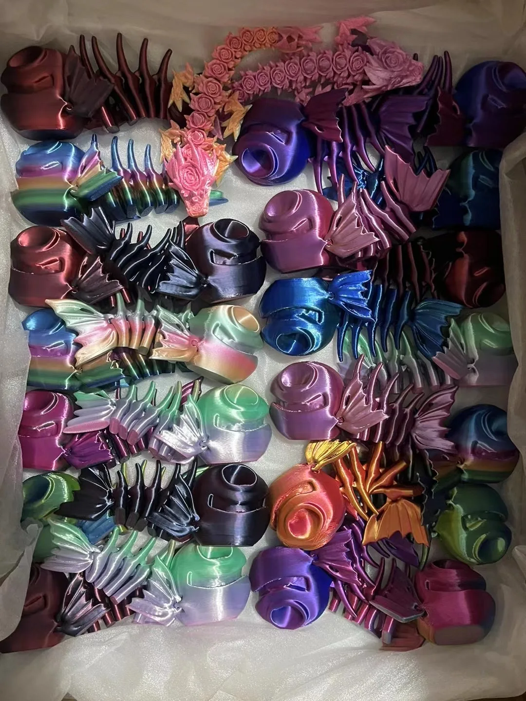 3D printing service PLA activity toy chameleon fish snake salamander gecko shark octopus toy