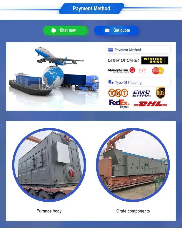 Industrial Coal Fired Biomass Particles Automatic Boiler Coal Fired Steam