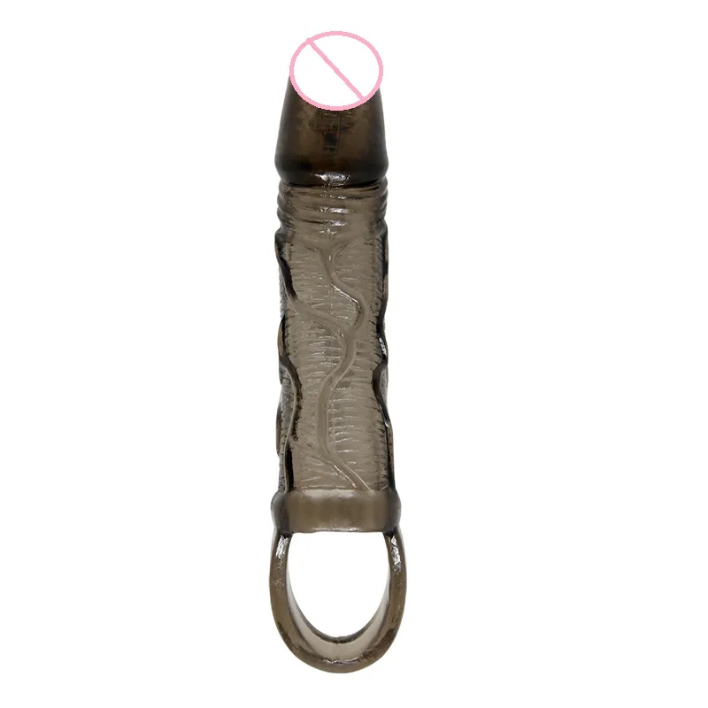 Pretty Love Waterproof Penis Extender Pro Enlargement Pennies Sleeve Inside Vibrator Condom Penis Sleeves Extender Long For Men