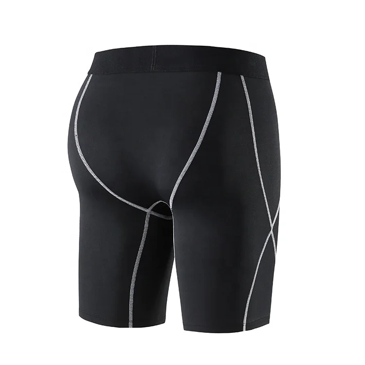 Wholesale Quick-drying and Breathable Elastic Base Men Sports Tights Suitable for Basketball