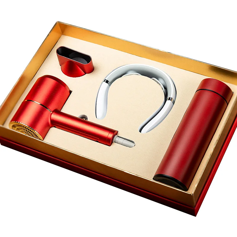 New classic multi-combination multi-style custom business promotion gift set banking and financial industry high-end gift box