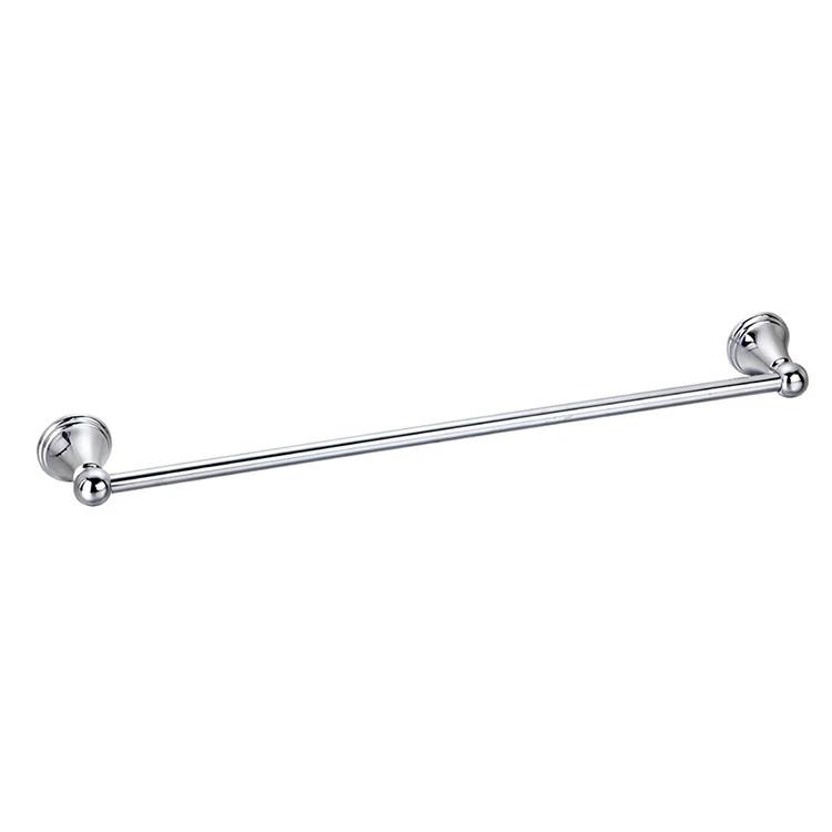 manufacturer custom bathroom zinc alloy single towel rack wall mounted hanging rack hotel towel rack over toilet