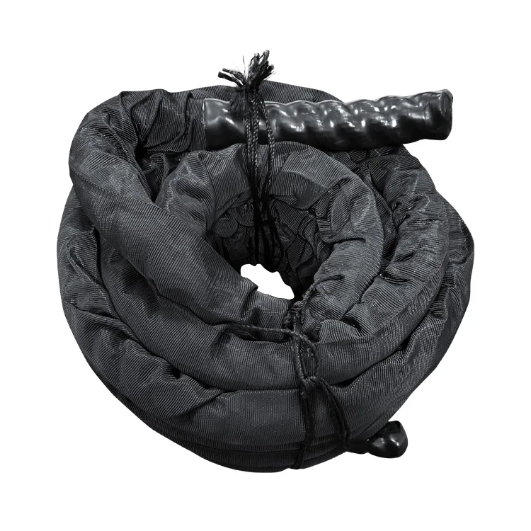 Customized 38mm 9m 1.5inch 30ft MMA Power Training 100% Poly Dacron MMA fitness exercise rope battle rope