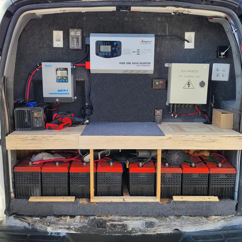 Hybrid Inverter 48V to 120V 240V 5000w 6000w Split phase invert inverter manufacturers