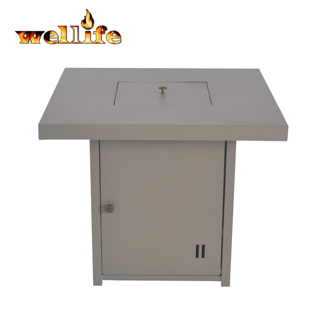 China Factory Outlet MGO steel aluminum rectangle smokeless corten steel fire pit