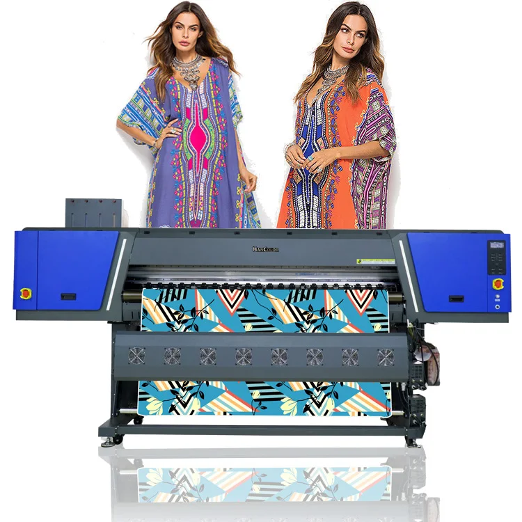High Quality 1.8/1.9m 6ft large forma flex banner vinyl printing plotter jersey sublimation printer with i3200 head