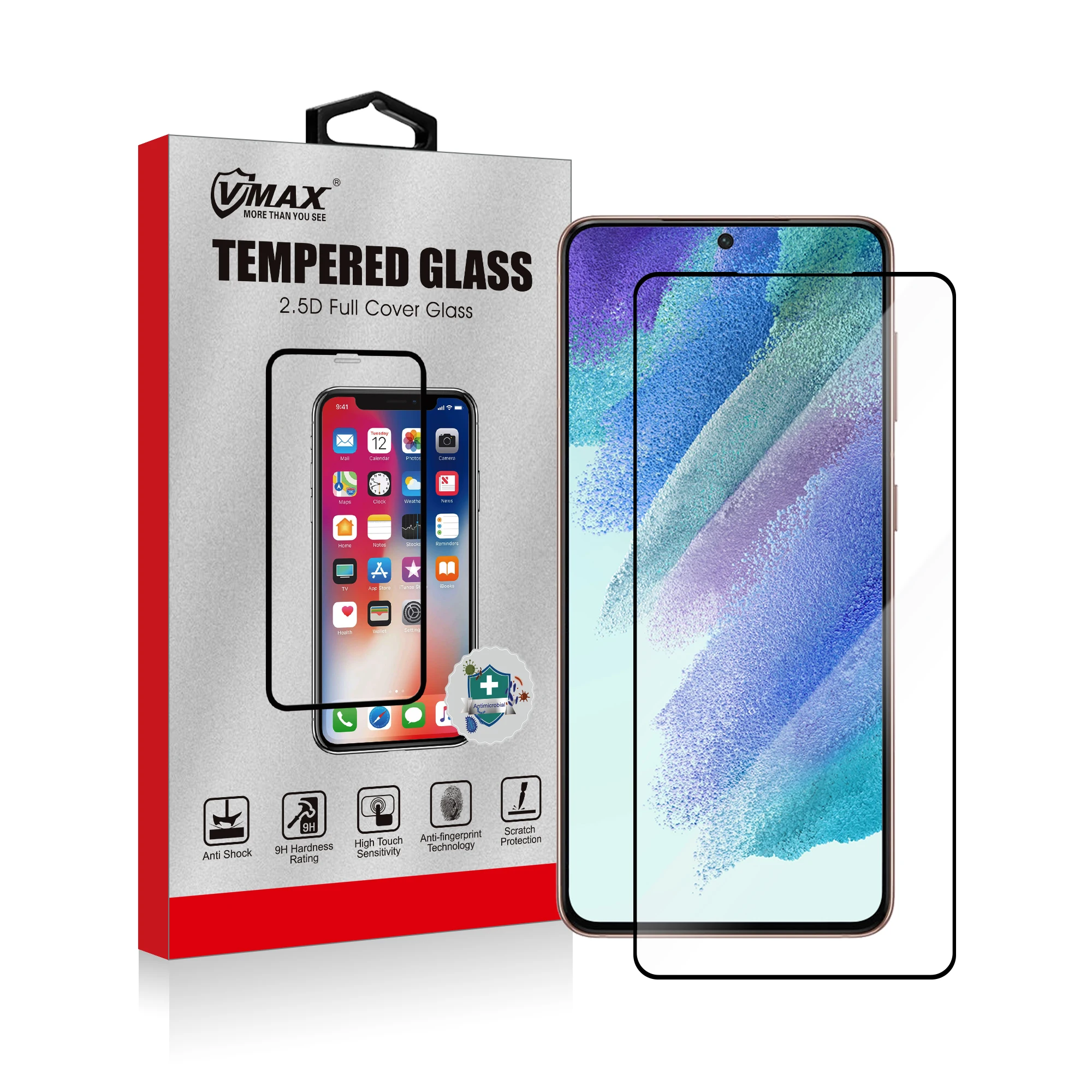 OEM 0,33 мм 9H защитное закаленное стекло для телефона Samsung Galaxy S21 S22 S22 + шелковая защита для экрана