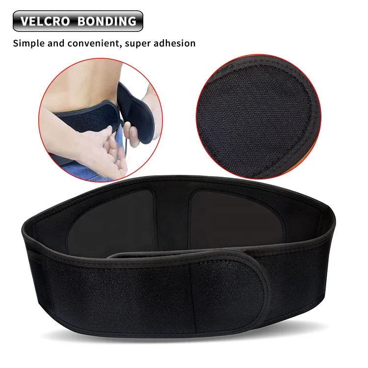 Wholesale Newest EMS Electric Muscle Stimulation Machine Unit Vibrating Electric Slimming Waist Massage Belt For Man And Woman.