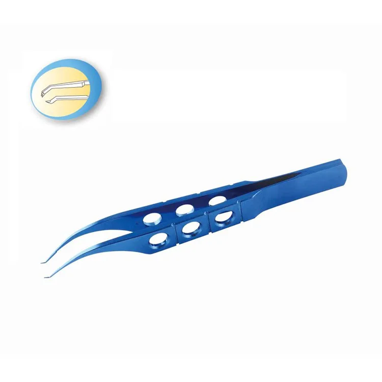 Wholesale 0.12Mm Teeth Toothed Forceps For Ophthalmic Surgical Instruments