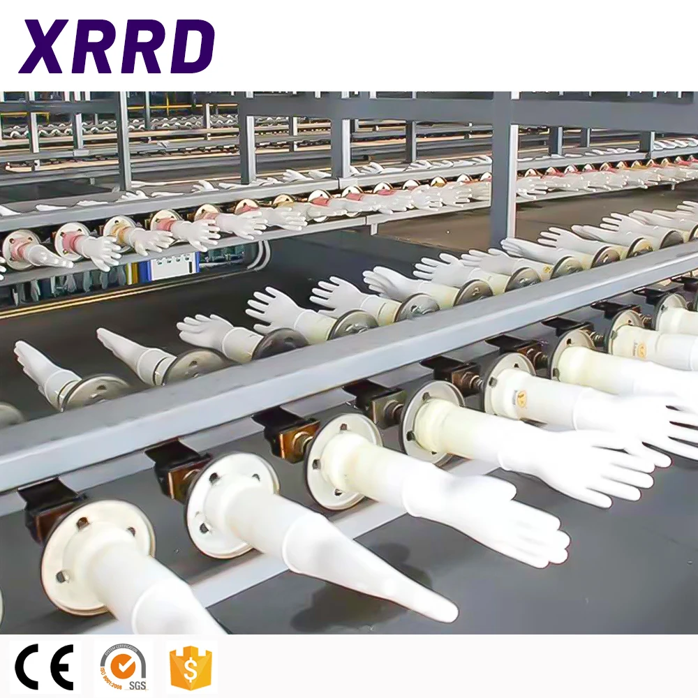 Fully Automatic Latex Nitrile Gloves Equipment Making Machine Production Line