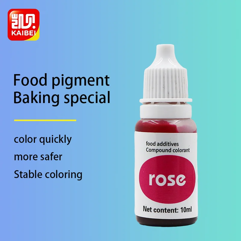 Halal food colour liquid hot sale food dye for cake coloring edible colorant Edible coloring 10g