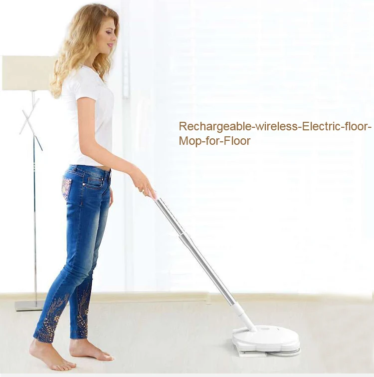 rechargeable wireless electric floor mop