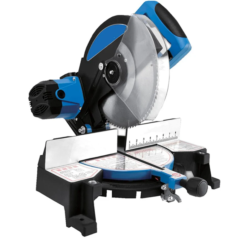 TOHIT Industrial Belt Drive Miter Saw Aluminum/Wood Cutting Portable Electric Commercial Table Saw 110v 220v 10inch 255mm 1250w