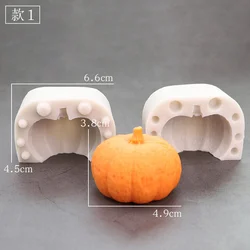3D Fondant Molds, Halloween Theme Silicone Chocolate Gum Paste Mould, Halloween Cake Top Decorating Tools DiY Mould