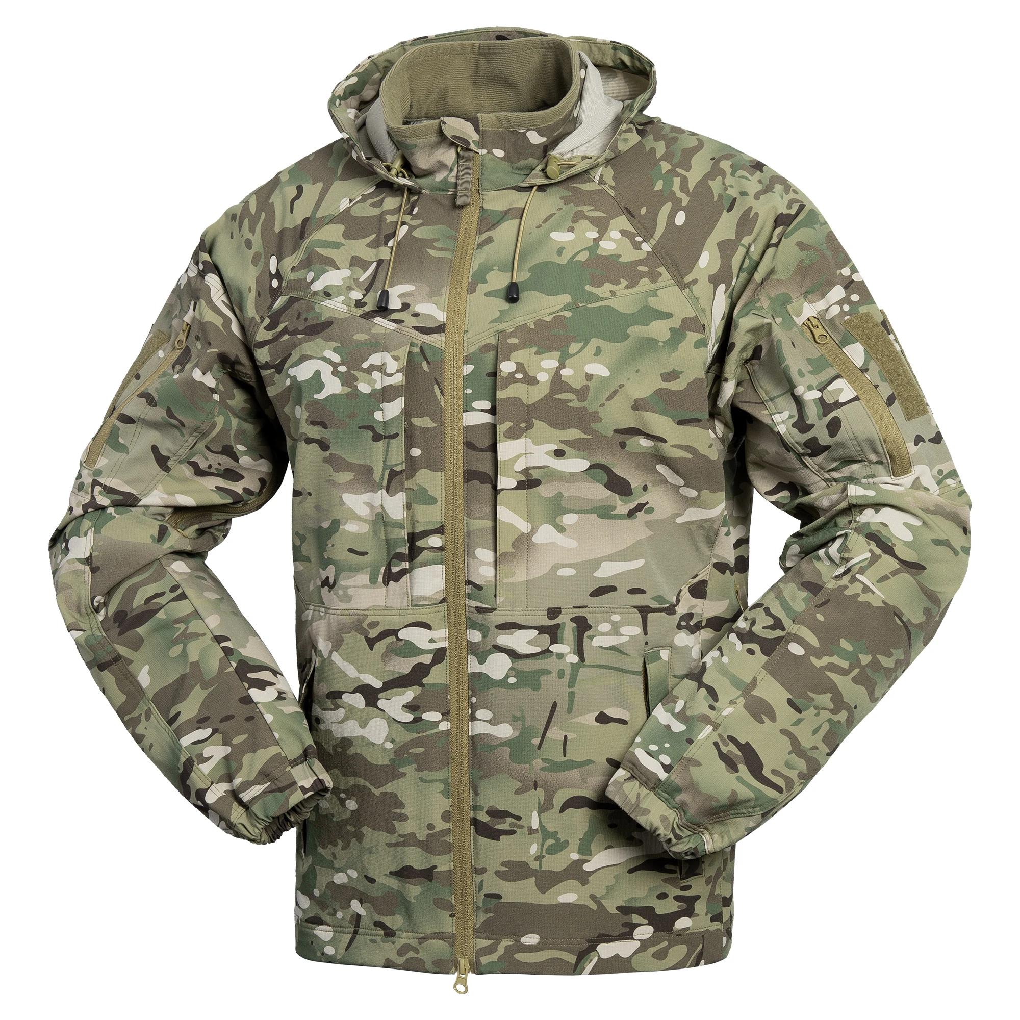 Outdoor Tactical Pants + Shirt + Jacket Set Camouflage Security Training Suit