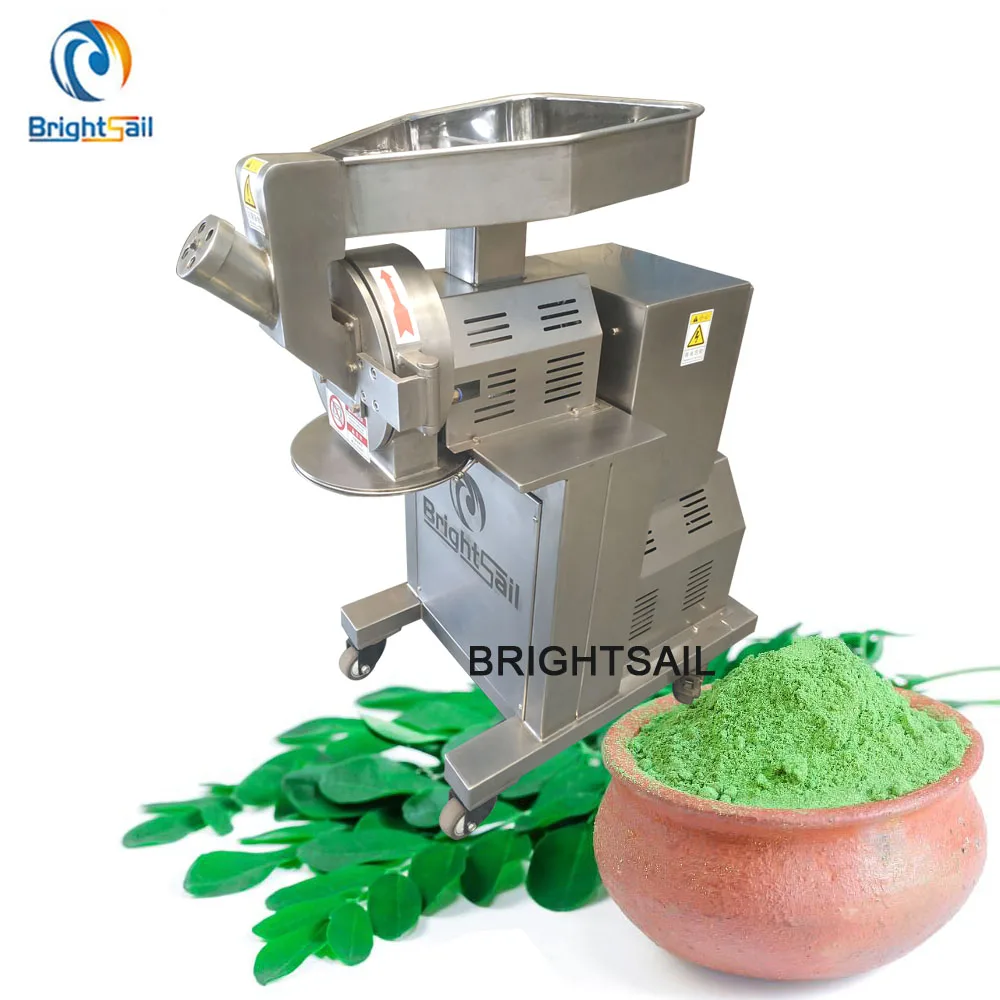 Green tea leaf licorice root processing machine moringa grinding machine herbs milling machine