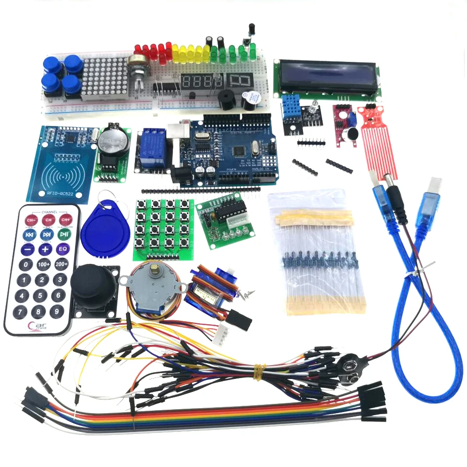 Оптовая продажа RFID Обучающие наборы для студентов UNO R3 Стартовые DIY проектная плата arduino стартовый