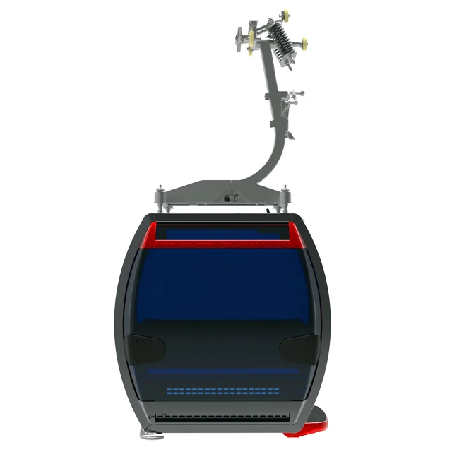 
Detachable clamp ropeway Ropeway fixed grip type Pulsatile Mountaineering skiing Manned crane High altitude sightseeing tour 