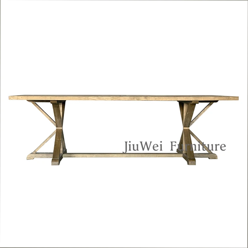 Low price hot sell high quality dining room furniture solid wood dining table
