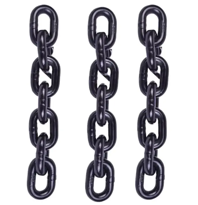 Factory Directly Supply  Zinc Plated G43 Steel Chain G70 Transport Chain G80 Lifting Chain