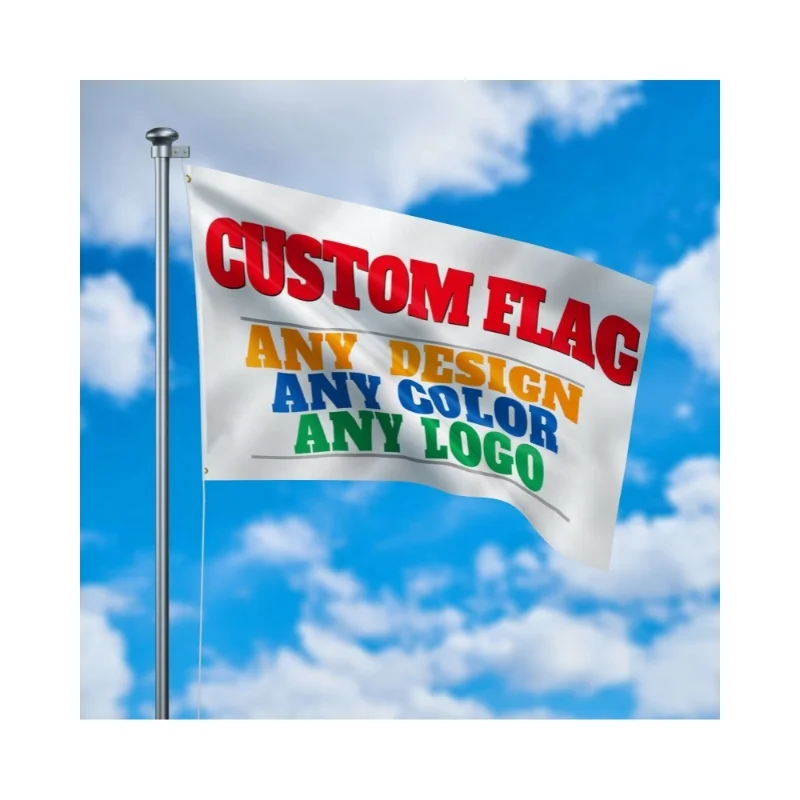 3 x 5 Flag Promotional Large Size Digital Printing Custom Printed Logo High Quality Custom Flags For Outdoor Activities