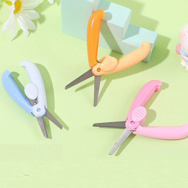 Миниатюрные офисные канцелярские принадлежности, минималистичные офисные принадлежности, удобные индивидуальные миниатюрные ножницы