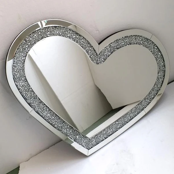 lot convex block mosaic tile glass pieces silver mirror KTV mirror