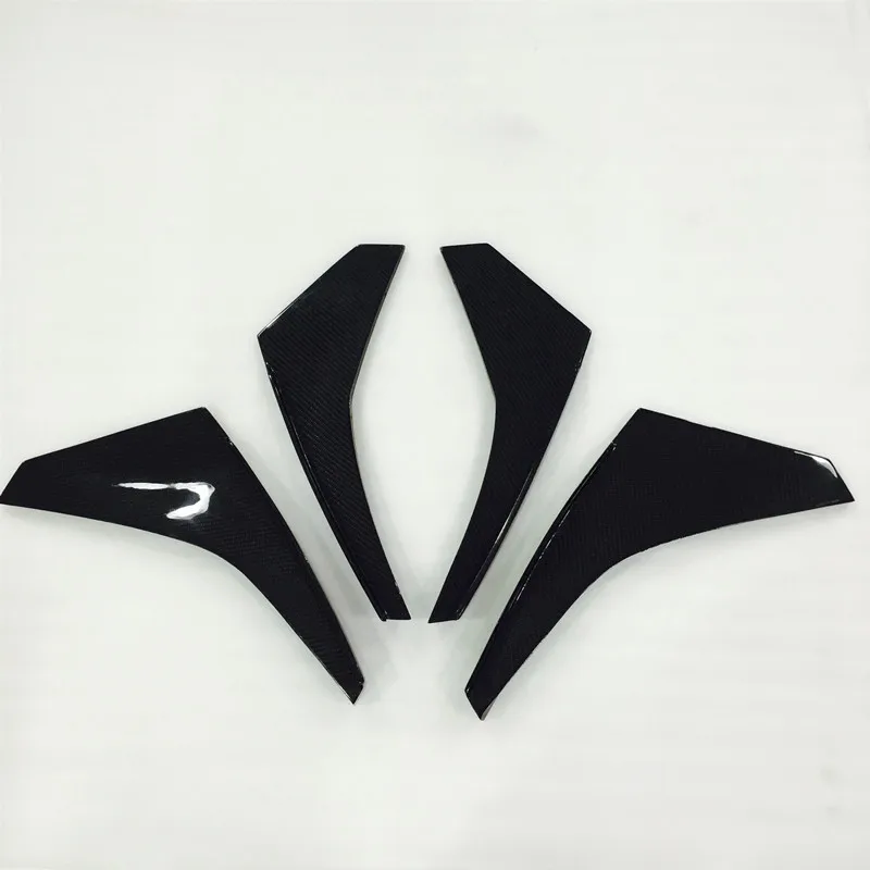 For 2008-2011 R35 GTR CBA password JDM style carbon fiber front bumper canards