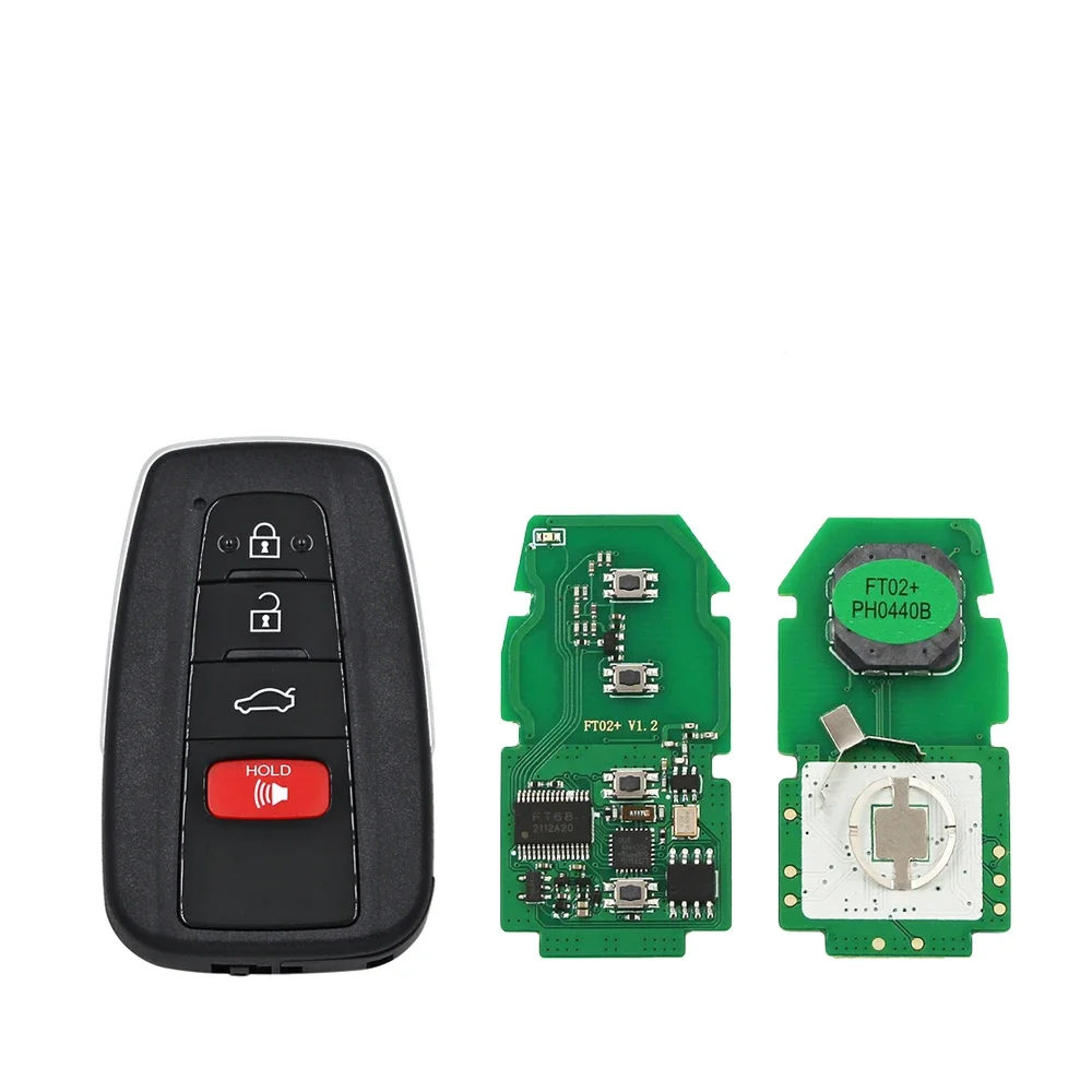 Lonsdor FT02-PH0440B Update Version of FT11-H0410C 312/314MHz 8A Chip For Toyota RAV4 Avalon Smart Key With Key Shell